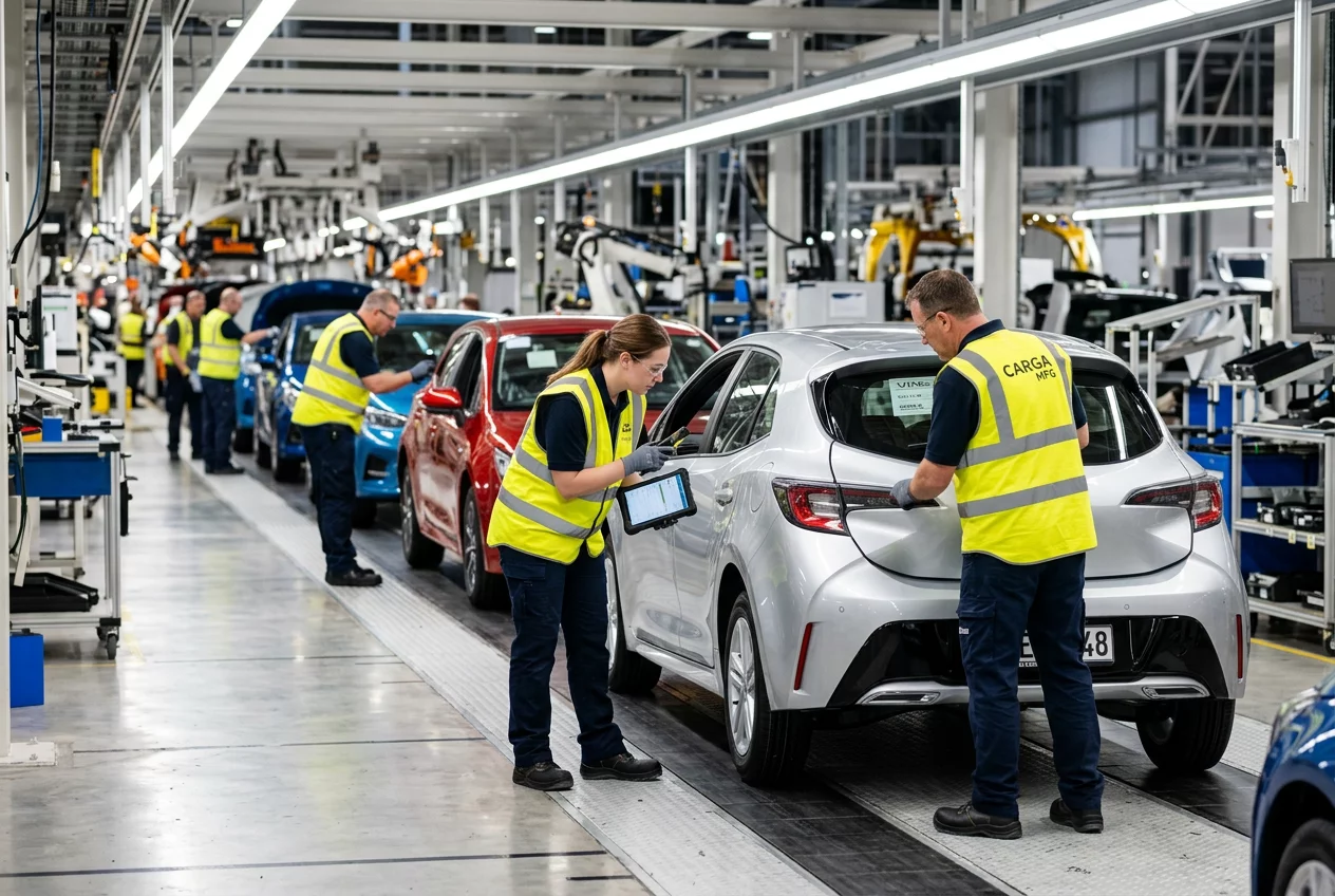 Passenger Car Production Rises 5.6 Percent in July
